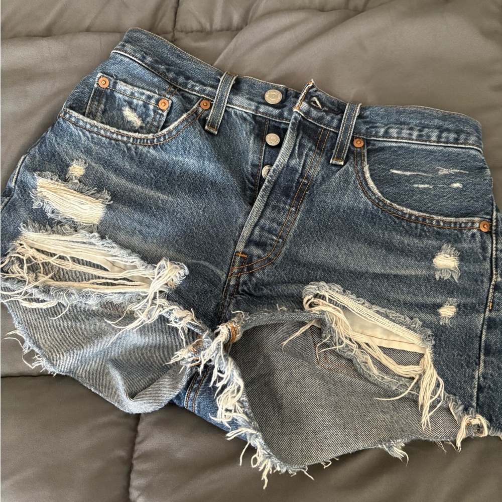 Levi's Strauss High Waisted Shorts